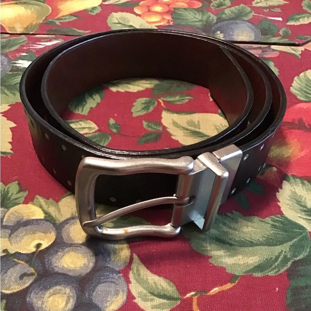 LAUREN RALPH LAUREN SZ 40 BELT MENS GUC LEATHER
